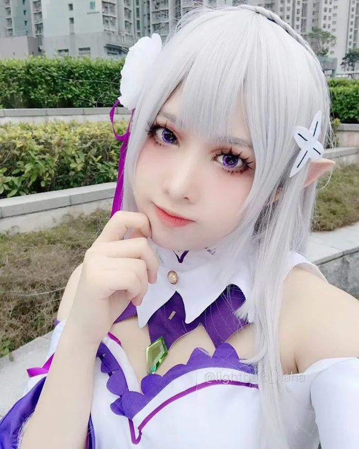 Cosplay tuyệt đẹp về nàng công chúa tóc trắng Emilia trong Re:Zero - Ảnh 4..Hình ảnh cosplay đẹp - Tổng hợp hình ảnh cosplay đẹp nhất