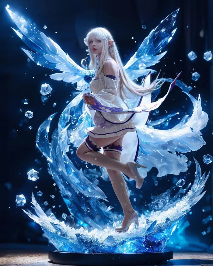 Media] Ảnh cosplay Emilia của mình | Mình hào hứng lắm cho mùa mới 🥹 : r/Re_Zero