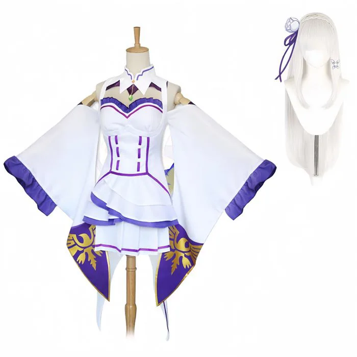 Mua [NOKIJP] Re:Zero Cosplay Costume Rem Cosplay Emilia Cosplay Costume Natsuki Subaru Cosplay Ram Cosplay Costume Re:Zero Cosplay Re:Zero - Starting Life in Another World Cosplay Anime Cosplay Event trên Amazon Nhật