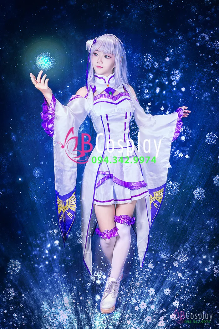 Trang Phục Emilia (Re Zero) Giá Tốt