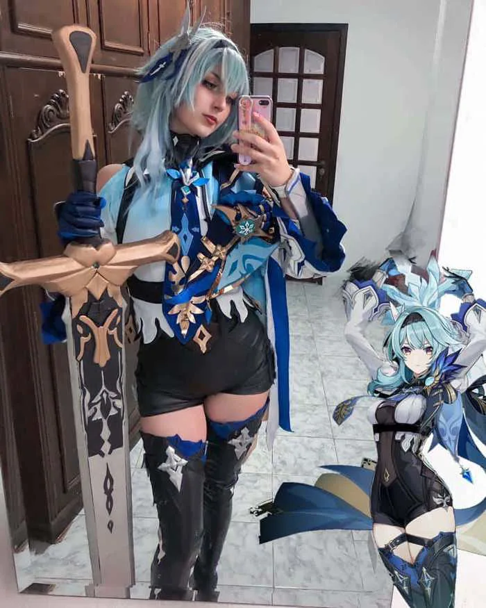 Tổng hợp hình ảnh Cosplay Eula trong Genshin Impact 2023