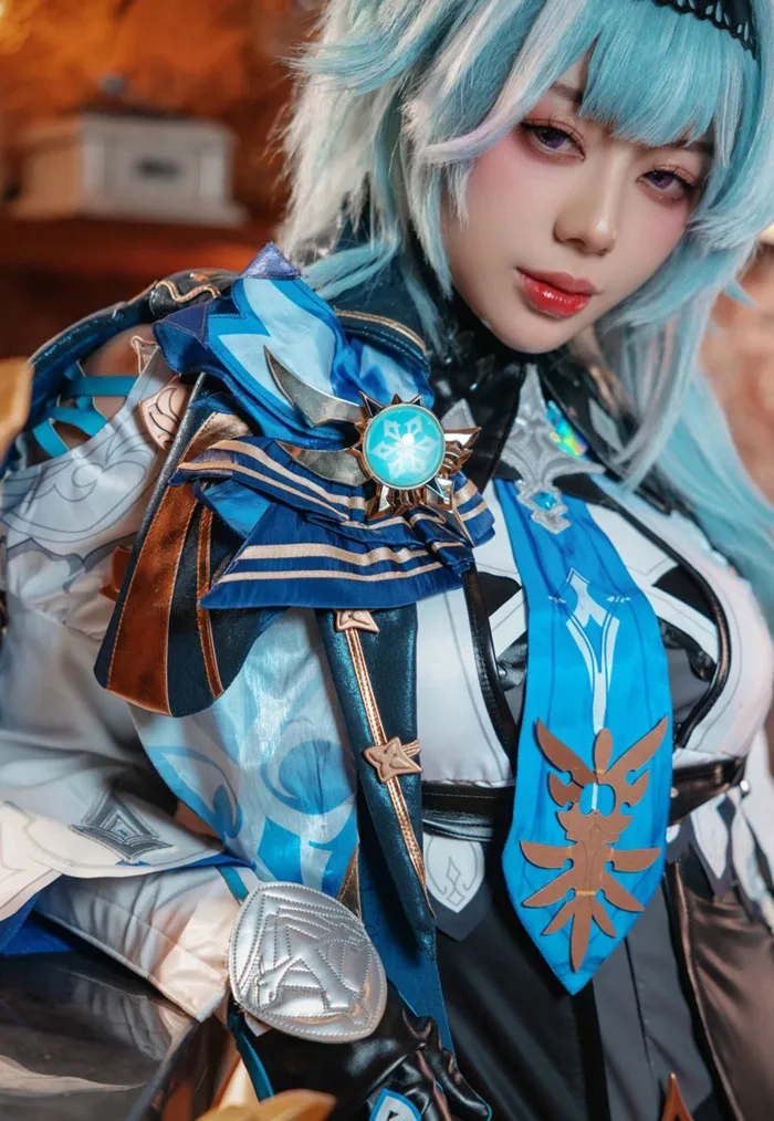 Eula trong Genshin Impact uốn éo khiến fan say mê