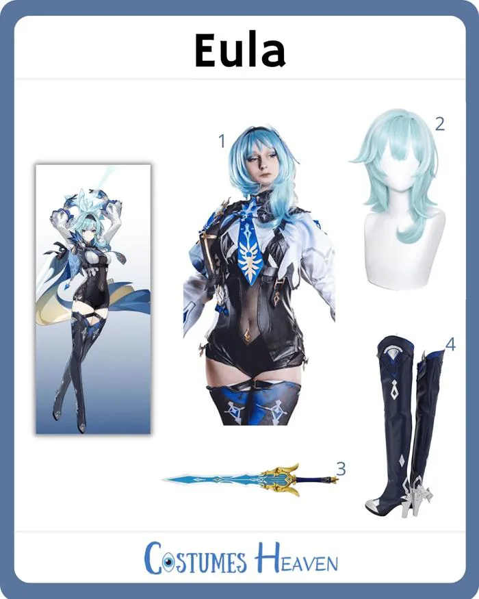 Eula Cosplay - Quda Halloween