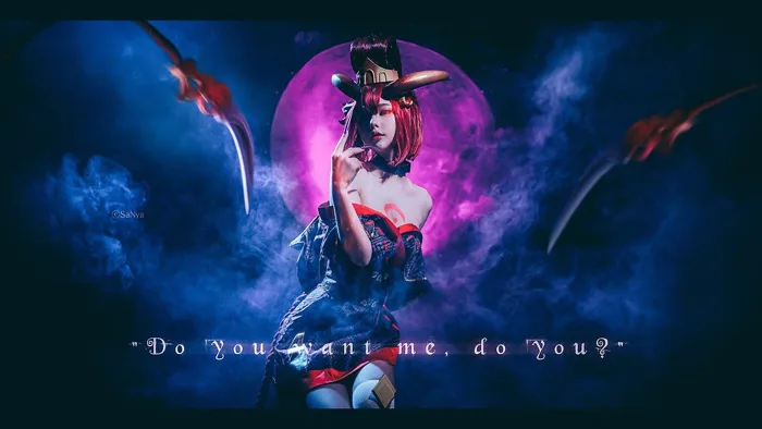 LMHT: Ngất ngây với bộ ảnh cosplay Evelynn Huyết Nguyệt đầy ma mị, sexy