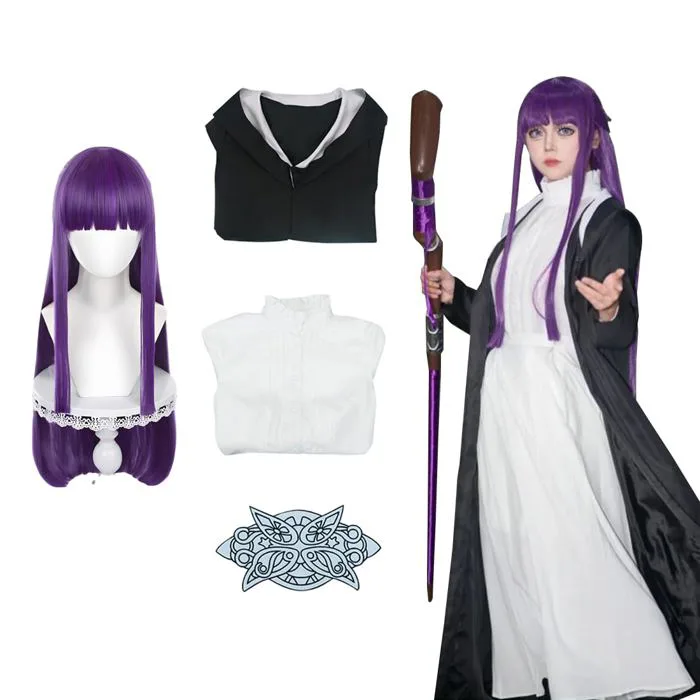Mua Generic Anime Costume Frieren Cosplay Costume Fern Cosplay Black Coat  Halloween Costume with Wig trên Amazon Mỹ chính hãng 2026 | Fado