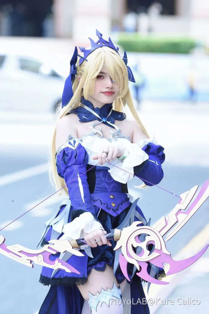 my immernacht fischl cosplay with her outfit~ Genshin Impact | HoYoLAB