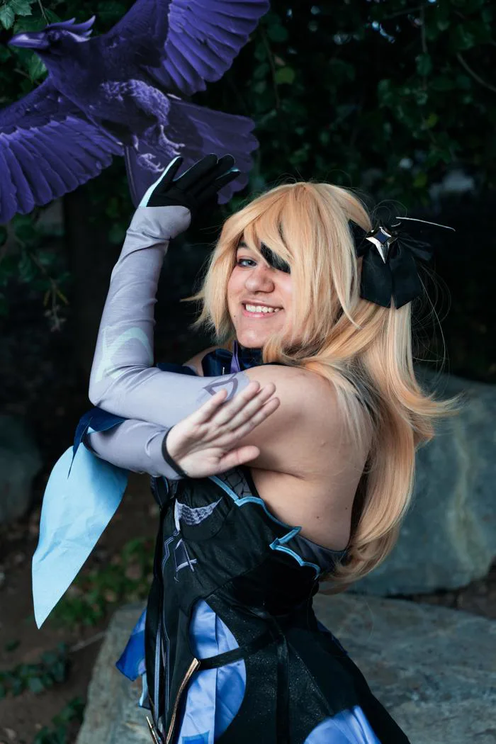Cosplay Fischl (tự làm) : r/Genshin_Impact