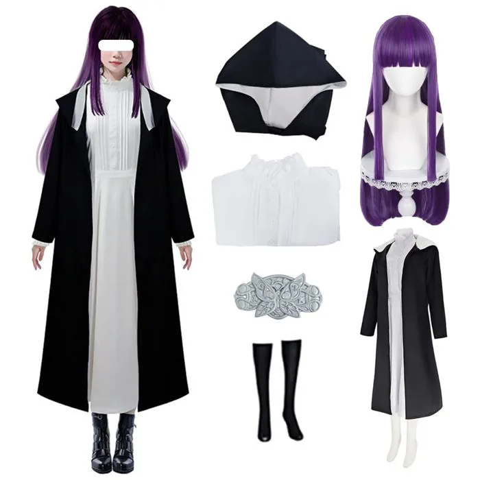 Mua Woikmoe Frieren Cosplay Costume Fern Cosplay Uniform Dress Outfit Full  Set Halloween With Wig trên Amazon Mỹ chính hãng 2026 | Fado