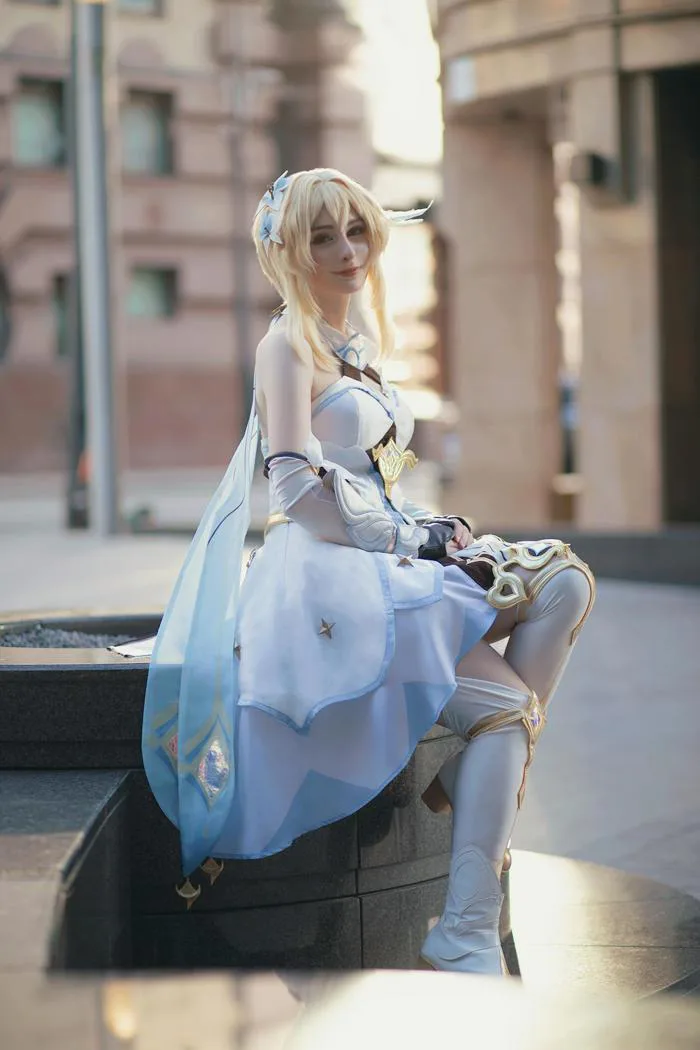 Cosplay Lumine của mình từ Genshin Impact ✨ : r/Genshin_Impact
