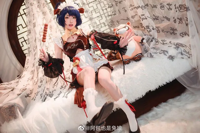 Chiêm ngưỡng màn cosplay đẹp như mộng của Xiangling game Genshin Impact