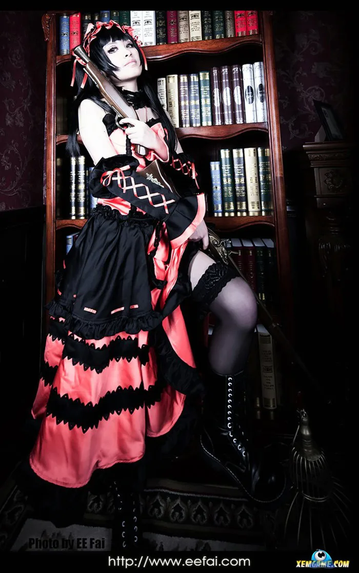 Chùm ảnh cosplay Kurumi rực rỡ màu sắc
