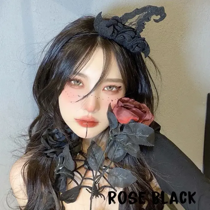 Hoa hồng đen cosplay gothic chụp ảnh nghệ thuật cực chất | Lazada Việt Nam