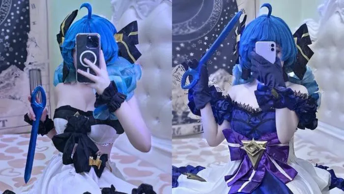 LMHT Cosplay: Lạc vào cõi mơ với cosplay Gwen đẹp tựa Búp Bê - ONE Esports  Vietnam | ONE Esports Vietnam