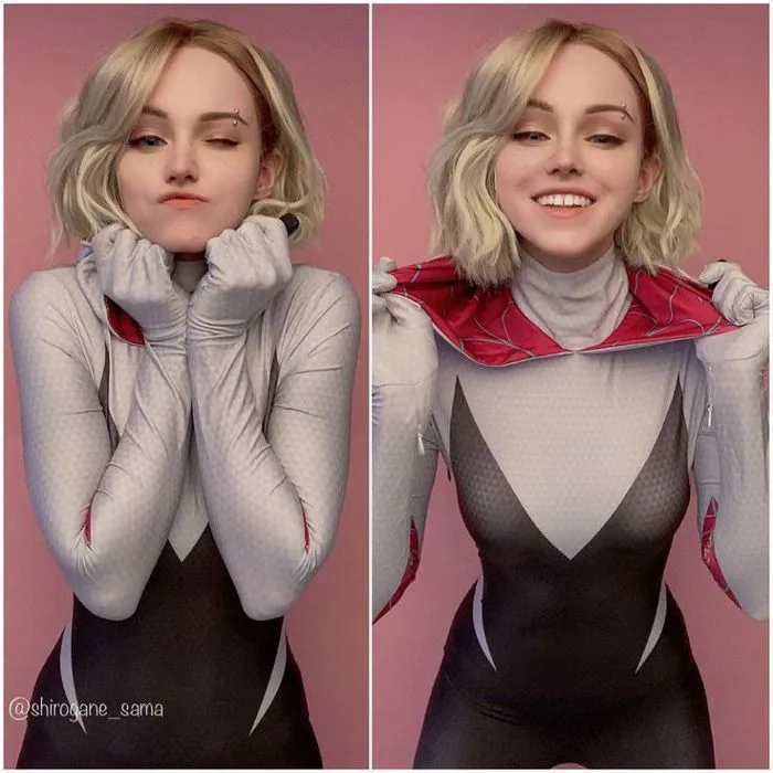 Gwen costume spiderman | Spider gwen cosplay, Gwen spiderverse, Marvel  spider gwen