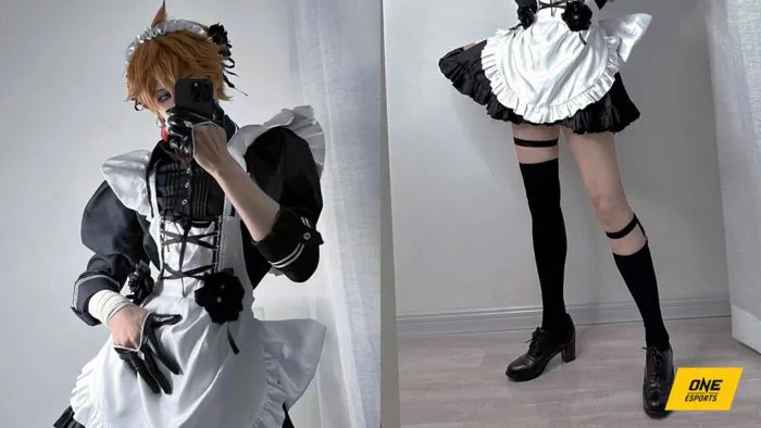 Cô nàng đẹp trai khoác lên mình bộ hầu gái khiến cả làng cosplay 'điêu đứng' - ONE Esports Vietnam | ONE Esports Vietnam