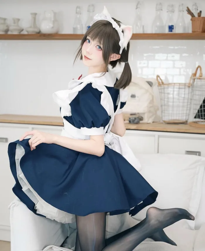 89+ gái xinh mặc đồ hầu gái cực dễ thương và cute