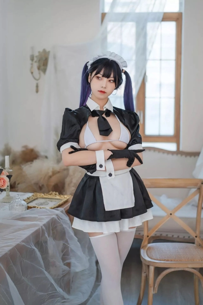 Nóng mắt với 189+ ảnh gái xinh mặc đồ hầu gái sexy quyến rũ