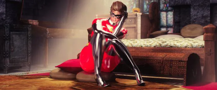 Uthgerd as Helen Parr Cosplay 4 at Skyrim Nexus - Mods and Community