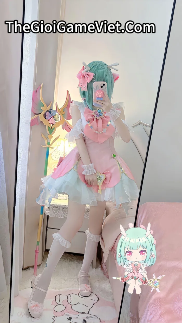 Hinh ảnh cosplay các tướng Yaria (Yao), Luna, Tây Thi, Arli (Công Tôn Ly),  Nakoruru trong