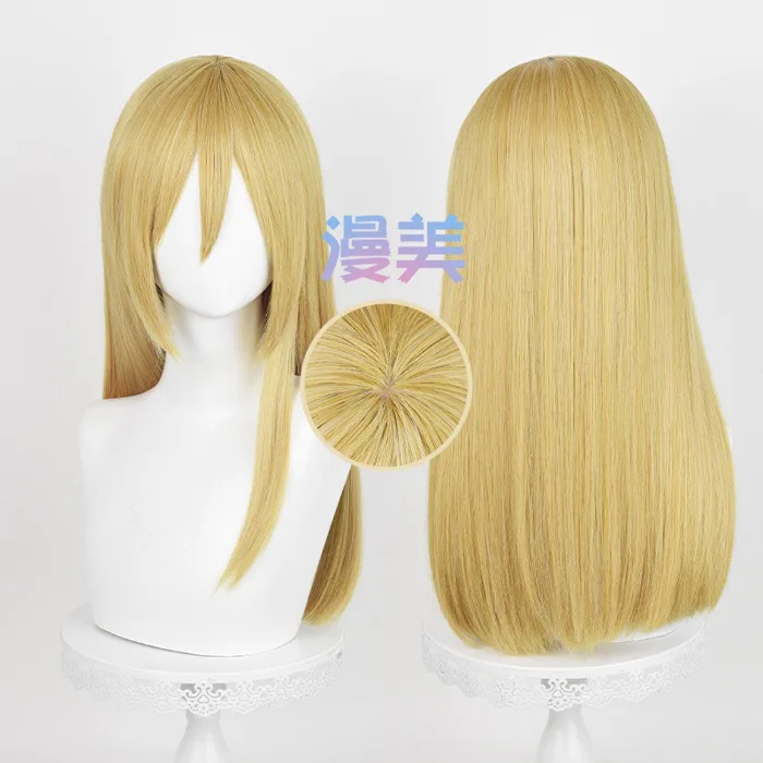 Anime Attack on Titan Christa Lenz Cosplay Wig Historia Reiss 50cm Long  Staight Golden Wigs Heat Resistant Synthetic Hair | Shopee Việt Nam