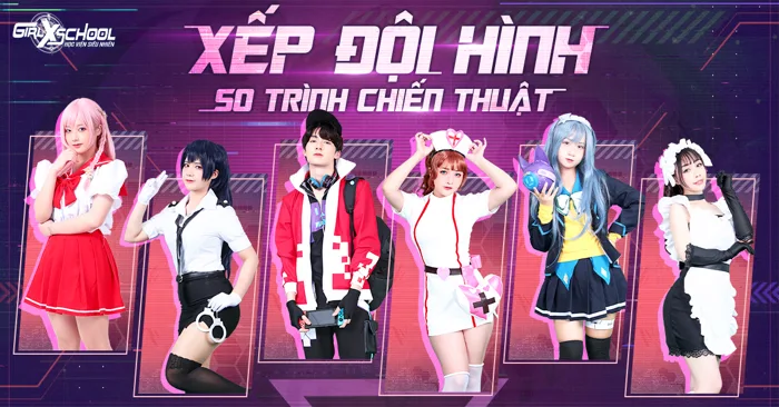 Girl X School: Học Viện Siêu Nhiên tung bộ ảnh cosplay mới nhất, hình mẫu 