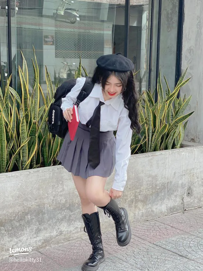 Gợi ý phối đồ cosplay học sinh Hàn Quốc dễ thương, thanh lịch