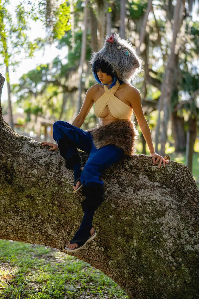 Bản cosplay Inosuke của mình được cập nhật : r/DemonSlayerAnime