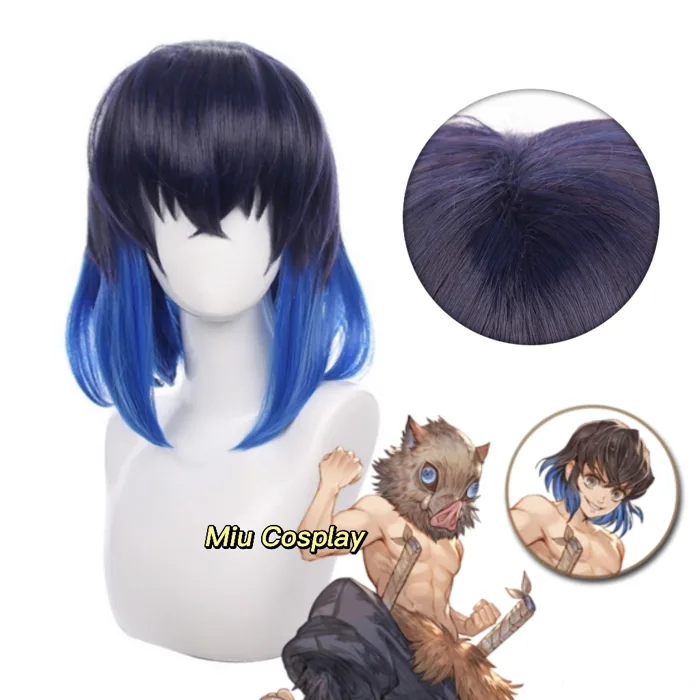 Sẵn] Wig/Tóc Giả cosplay Inosuke - Demon slayer: Kimetsu no Yaiba [Miu  Cosplay] | Shopee Việt Nam