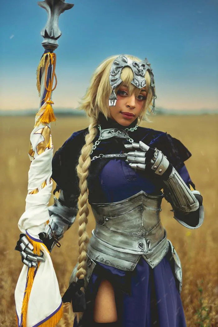 My handmade Jeanne d'Arc cosplay! : r/grandorder