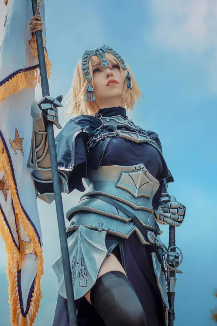 My Jeanne d'Arc cos. : r/grandorder