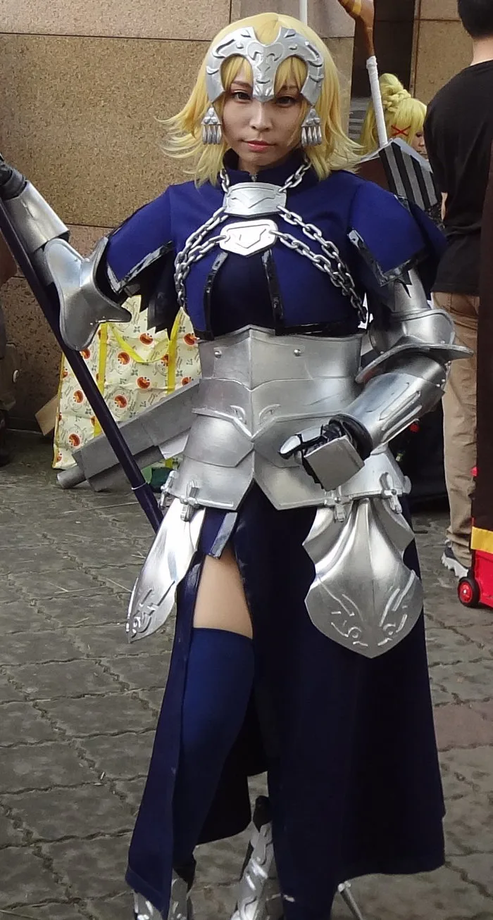 File:Cosplayer of Jeanne d'Arc, Fate Grand Order at CWT48 20180304a  (without flag).jpg - Wikimedia Commons