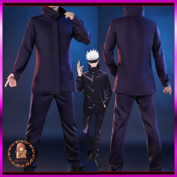 order] Trang phục Gojo Satoru đồ cosplay Jujutsu Kaisen Chú Thuật Hồi Chiến | Shopee Việt Nam