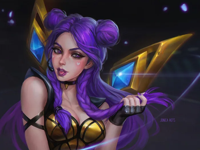 Đốt mắt cùng cosplay K/DA Kai'Sa siêu nóng bỏng của cô nàng Bambi