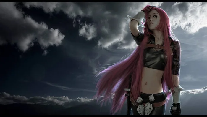Katarina Cosplay HD Wallpaper | 1920x1080 | Wallpaper Abyss