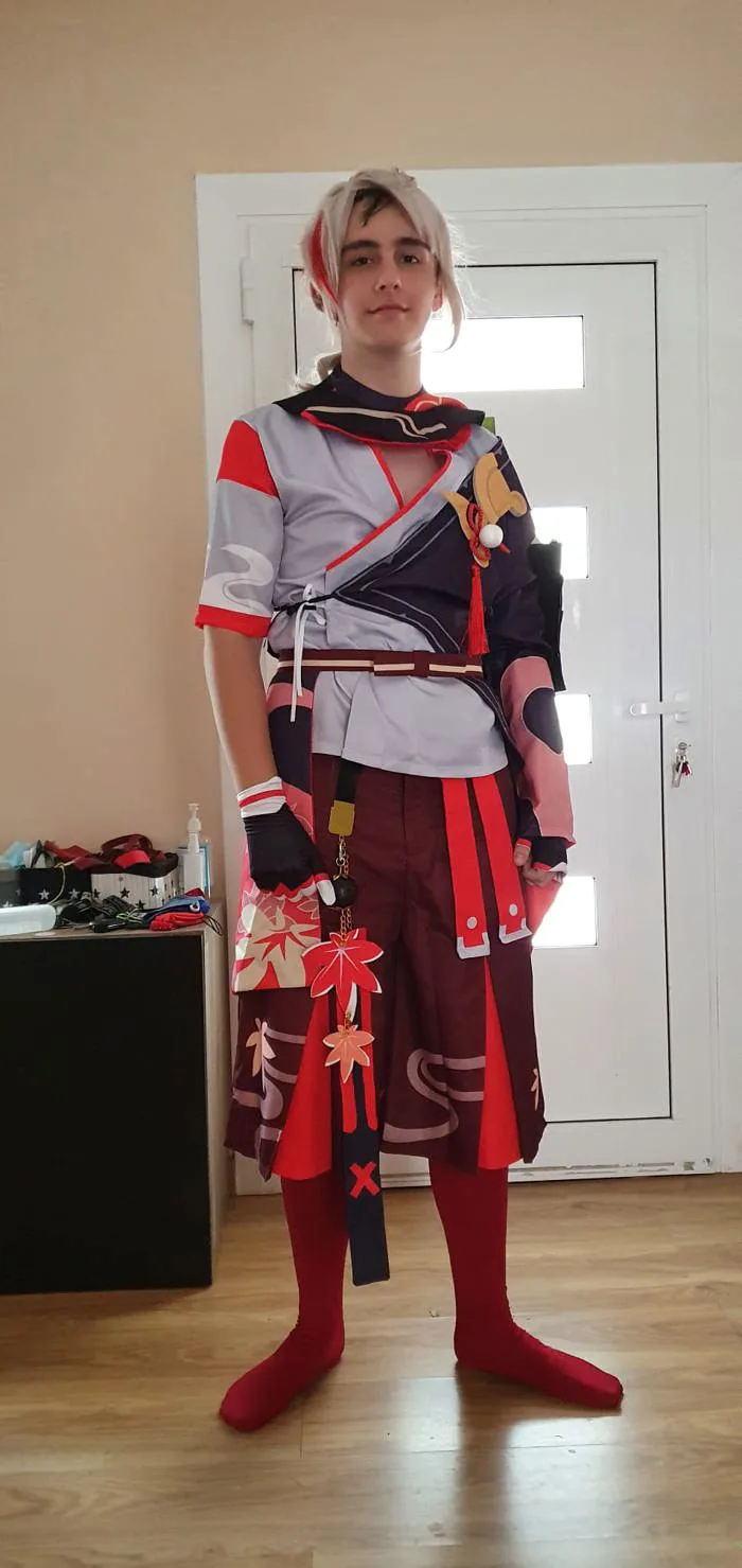 Cosplay Kazuha của mình (chưa xong, còn vài chi tiết nhỏ nữa, xong rồi mình  up lại nha) : r/Genshin_Impact
