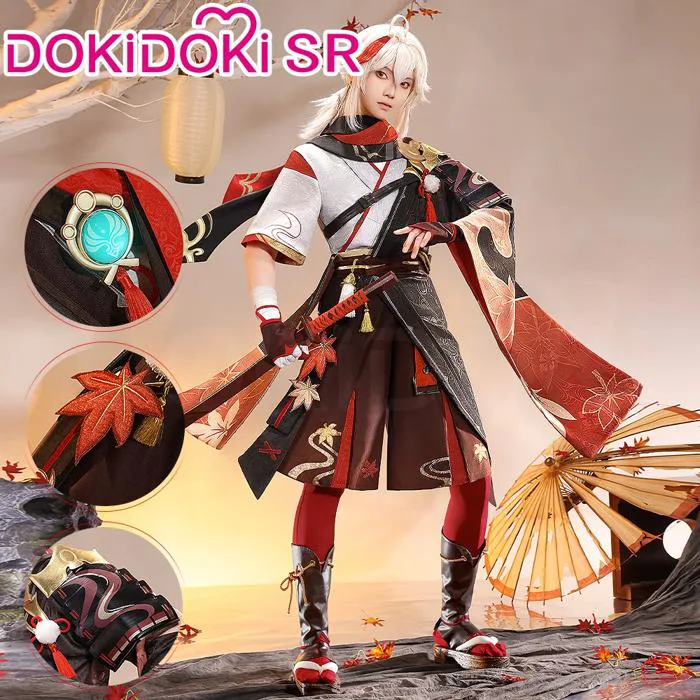 PRE-SALE DokiDoki-SR Game Genshin Impact Kazuha Cosplay Costume Kazuh –  dokidokicosplay