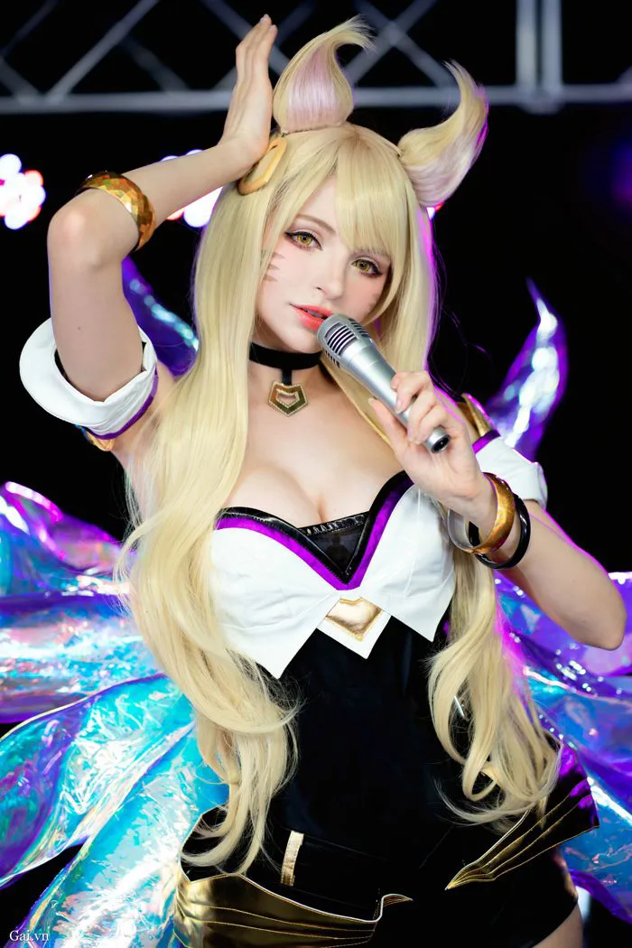 Ảnh Gái Xinh Peachmilky KDA Ahri [League of Legends] 001 | Gai.vn - Con Gái  Xinh Đẹp Nhất