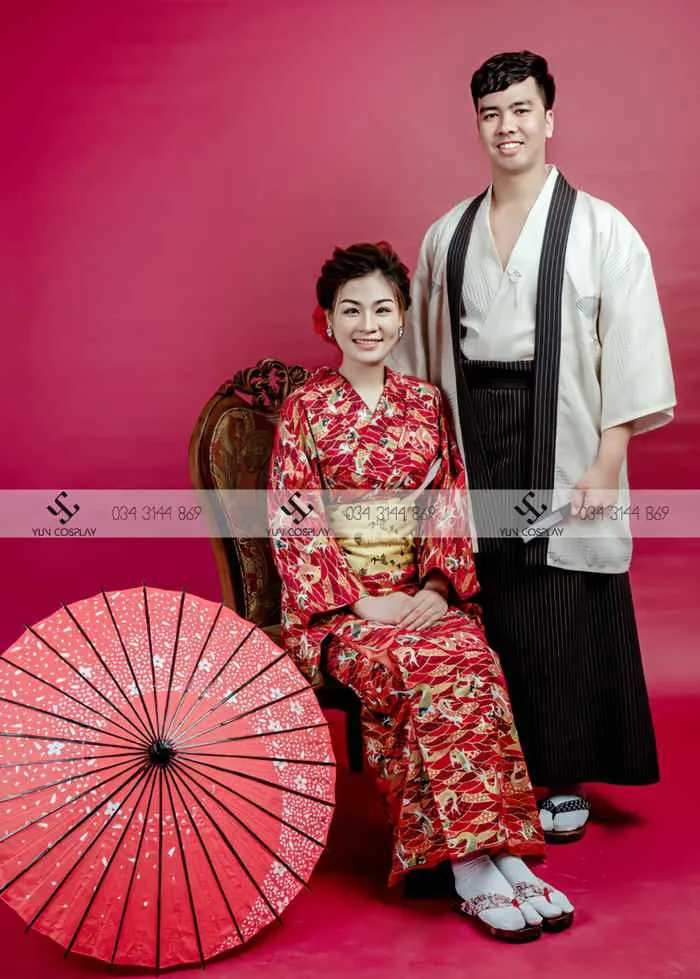 Ảnh cưới kimono nhật