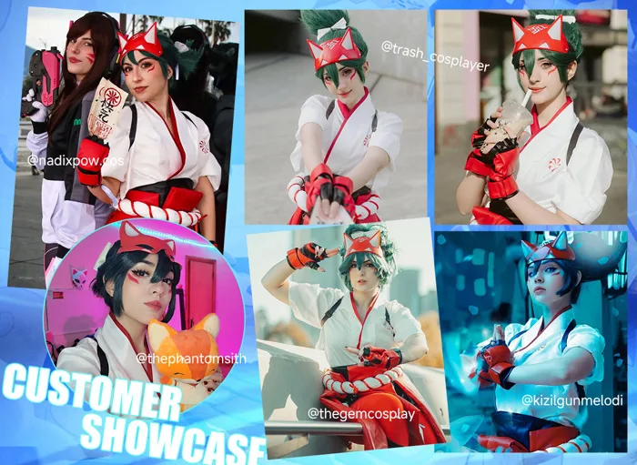 Overwatch 2 Kiriko Cosplay Costume