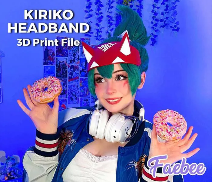Buy Digital 3D Print Kiriko Overwatch Inspired Mask Headband Cosplay  Accessory Online in India - Etsy
