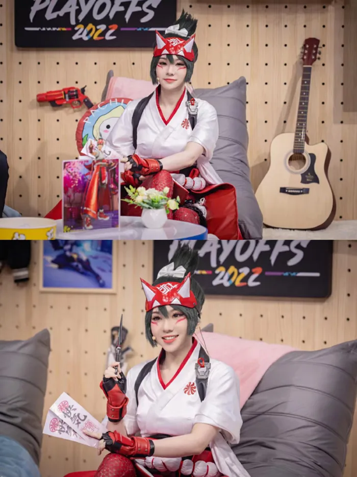 Cosplay Kiriko đỉnh của chóp của caster OWL Trung Quốc @ChiXiaoTu_OW :  r/Overwatch