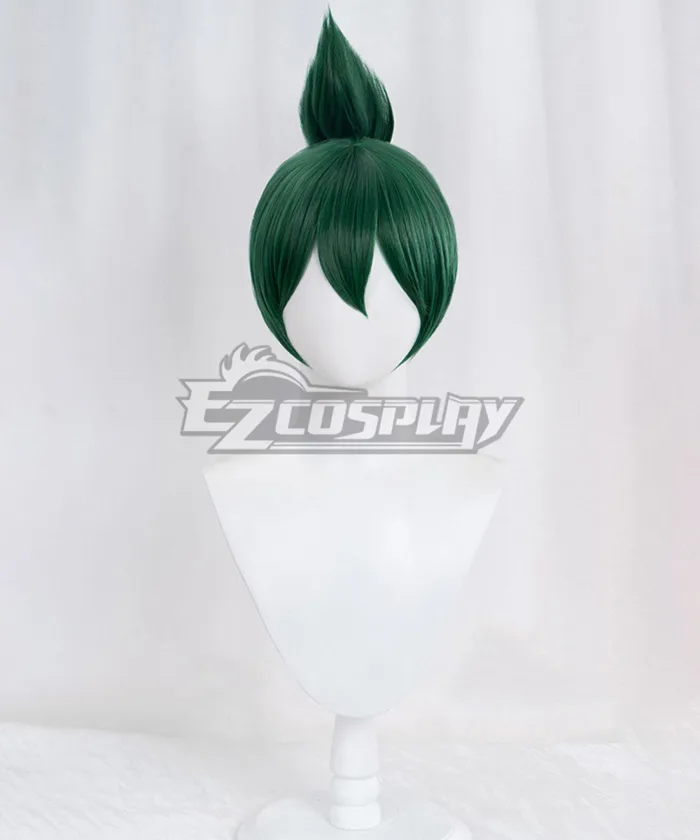 Overwatch 2 Kiriko Green Cosplay Wig