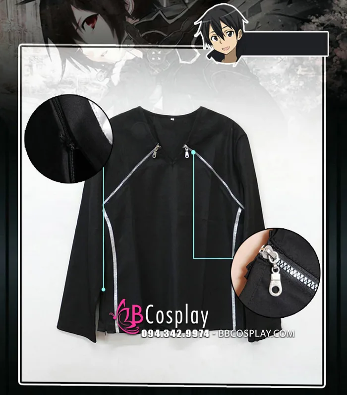 Áo Kirito Sword Art Online Giá Tốt