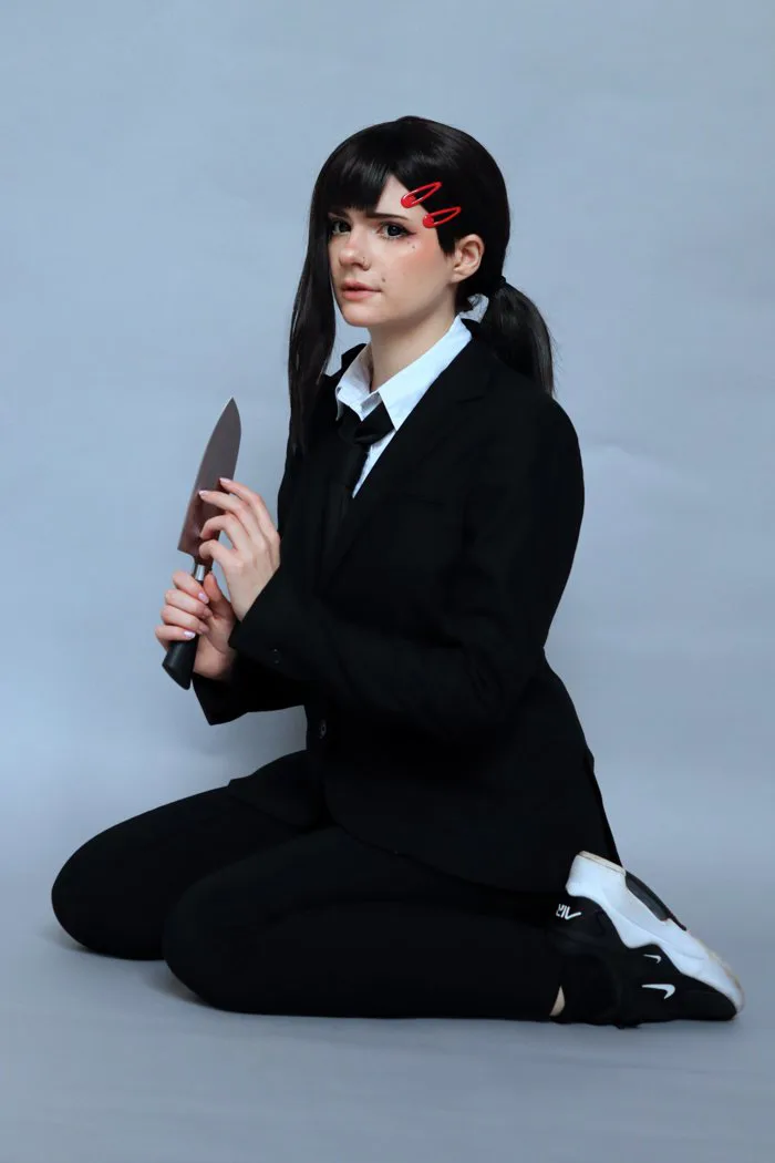Bộ cosplay Kobeni của mình : r/ChainsawMan