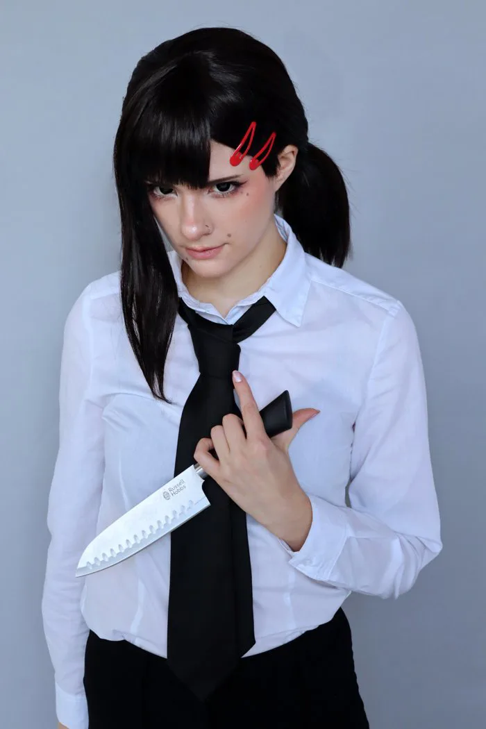 Bộ cosplay Kobeni của mình : r/ChainsawMan