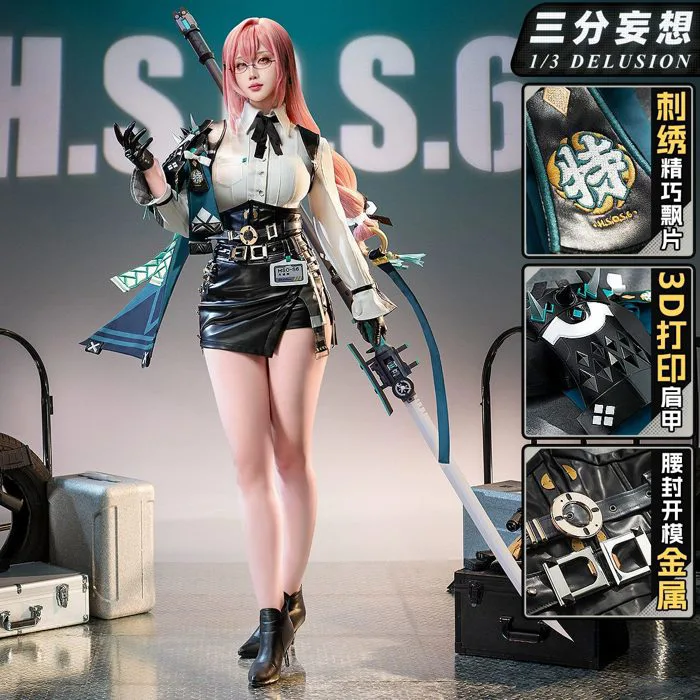 Set trang phục cosplay Tsukishiro Yanagi – Zenless Zone Zero – Chính hãng  1/3 Delusion | Weeboo.vn