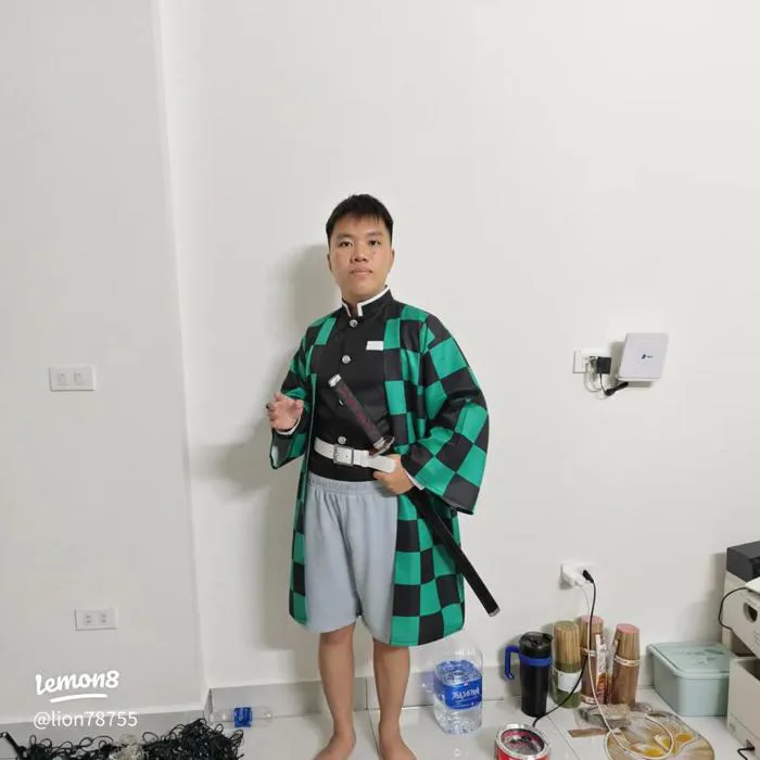 Tanjiro cosplay Thanh Gươm Diệt Quỷ: outfit đơn giản mà cuốn hút