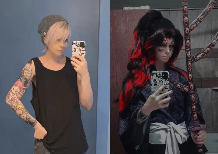 Cosplay Kokushibo của tôi : r/KimetsuNoYaiba
