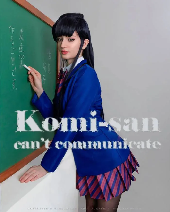 Cosplay Komi-san - Thực hiện bởi Moondaysok : r/Komi_san