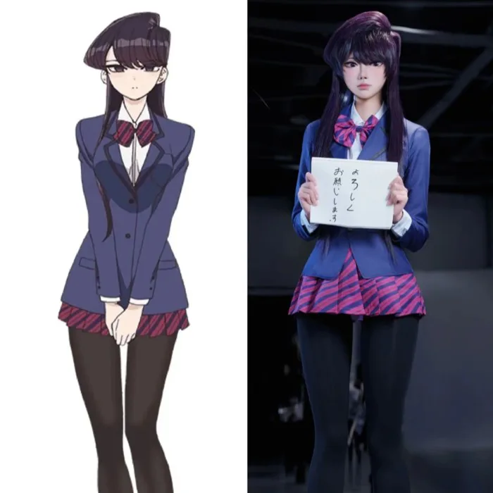 Komi Shouko Tadano Hitohito Cosplay Komi-san Wa Komyushou Desu Đồng Phục  Học Sinh Anime Full Set Đẹp